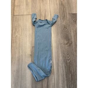 Marlowe and Co Blue Knotted Gown 0-3 months